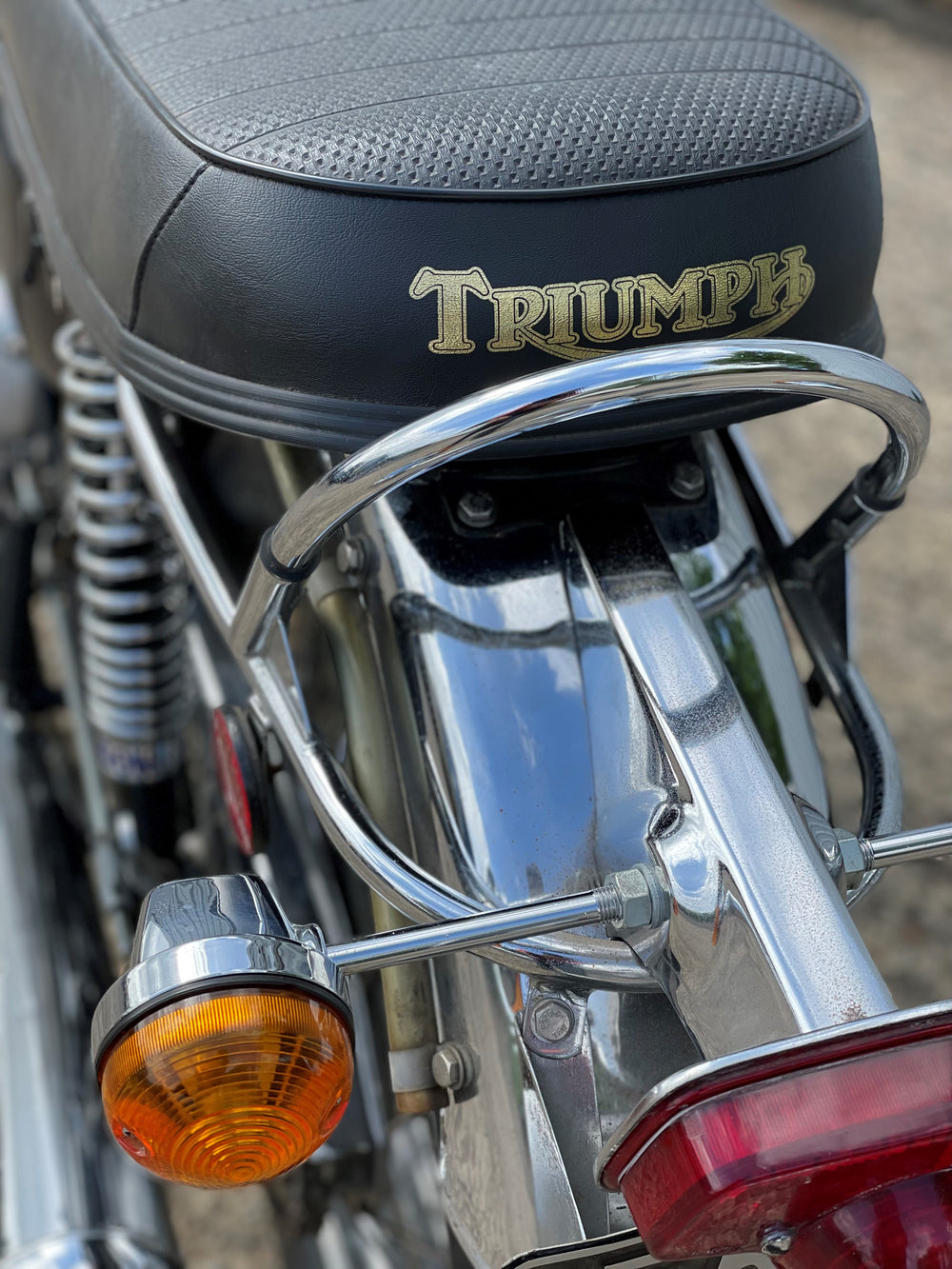 1972 Triumph Bonneville T120v 650 Gold