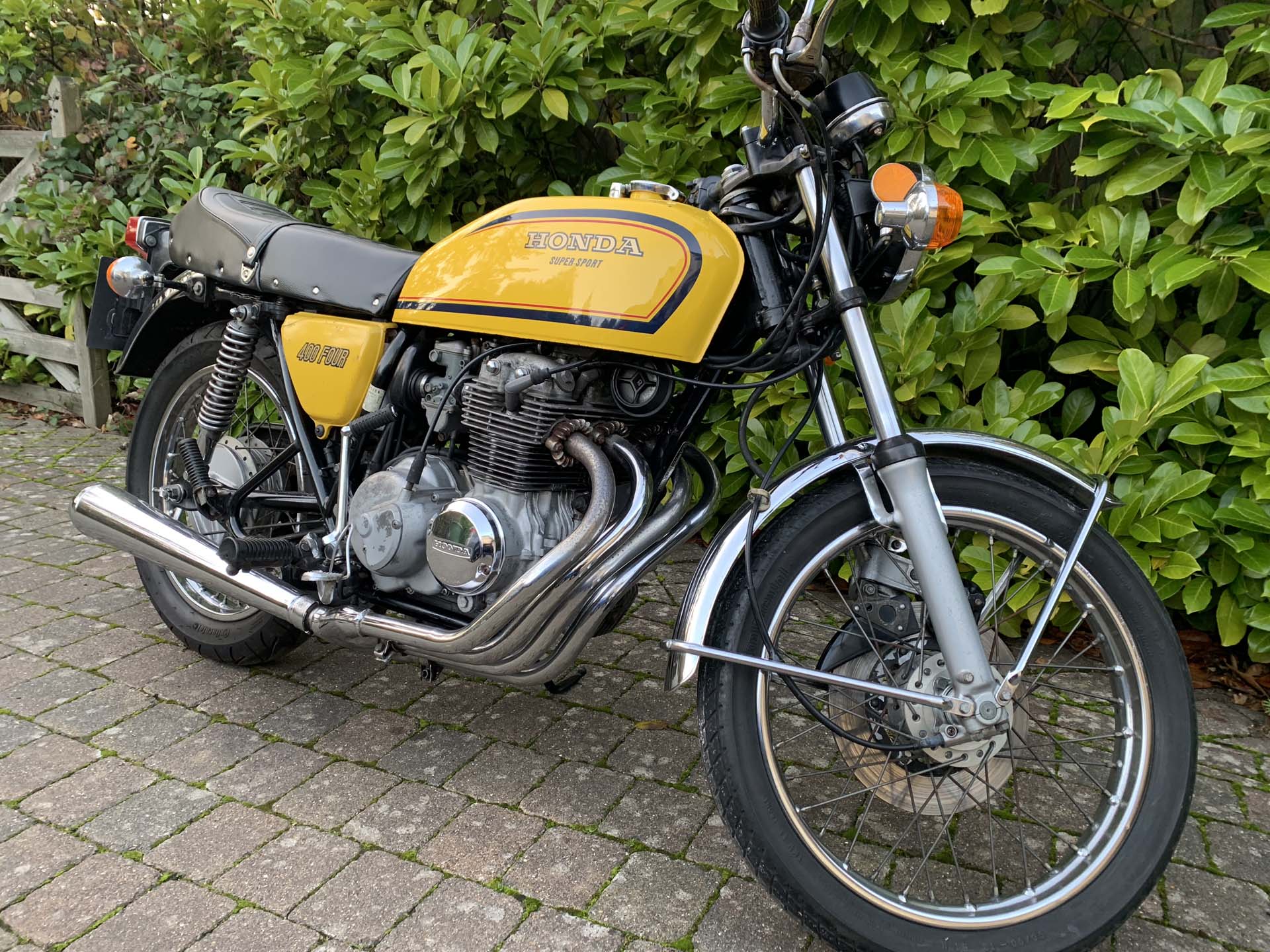 1970's　最高級　オレンジカラー　4号　真鍮　２口付属　園芸　如露　4L Honda 400/4 1976 – Motobox Classic