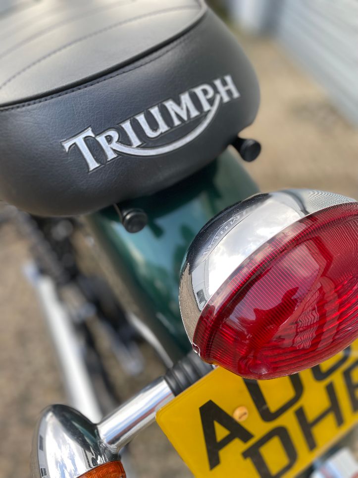 Triumph Bonneville T100 - British Racing Green